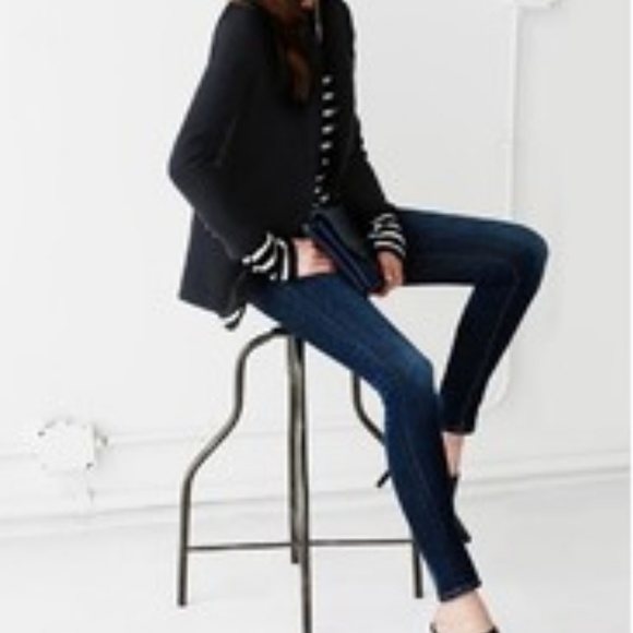 Banana Republic One Button Soft Blazer Size 4 NWT - Picture 2 of 7